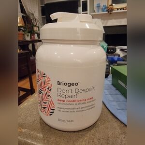 Briogeo Don’t Despair, Repair! Deep Conditioning Mask New NWT Jumbo 32 Fl Oz.